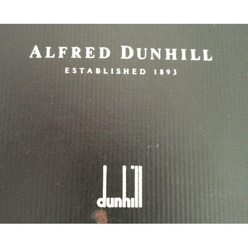 Boxed Dunhill Tie Clip and Cufflink Set