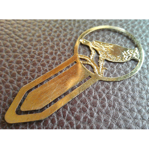 Vintage Bird Bookmark
