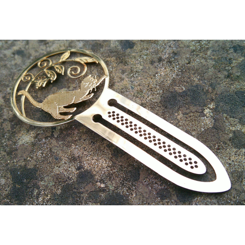 Vintage Cat Bookmark