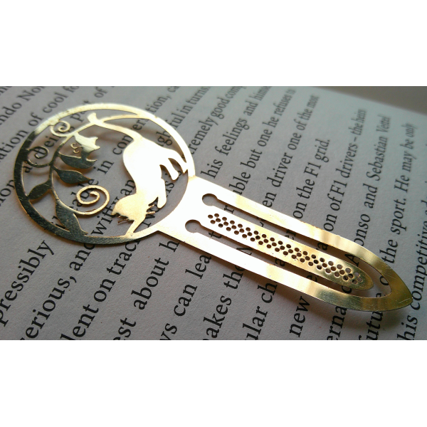 Vintage Cat Bookmark