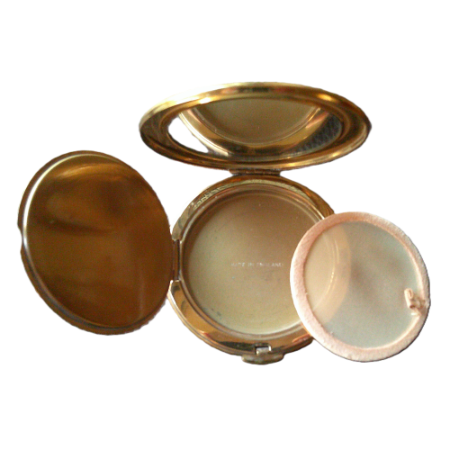 A Vintage Floral Design Compact by KG