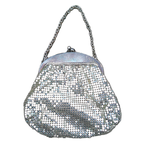 Art Deco Glittering Chain Handbag Clutch