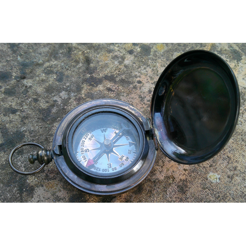 Stanley 1917 Compass In Case