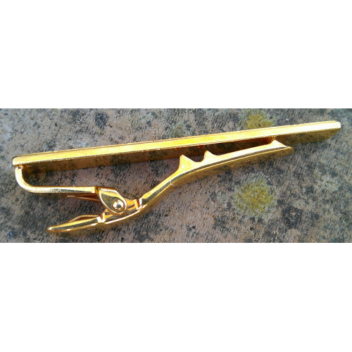 Dunhill Gold Tone Tie Clip and Cufflinks