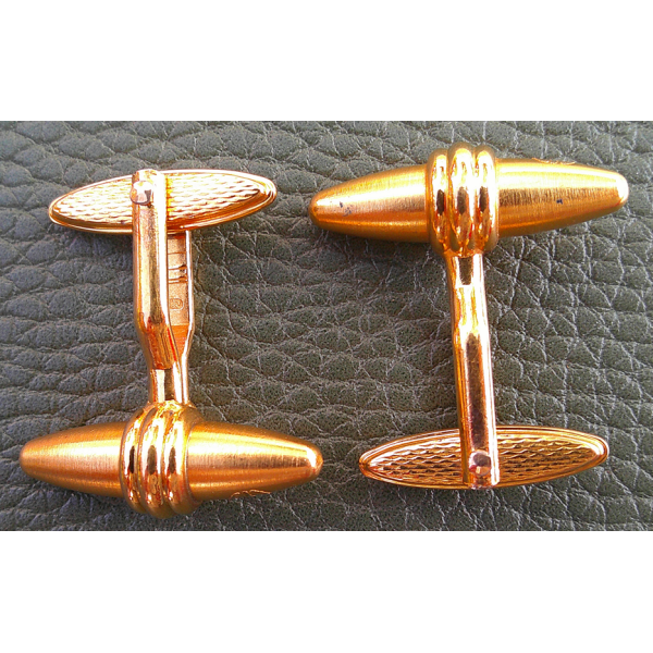Dunhill Classic Gold Tone Cufflinks