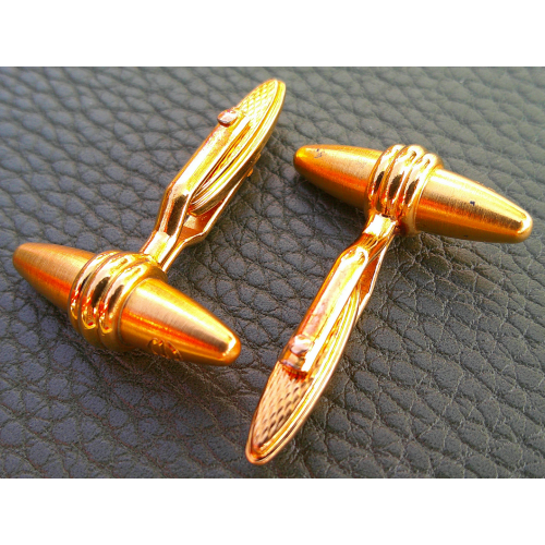 Dunhill Classic Gold Tone Cufflinks