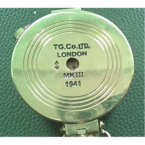 1941 Style Brass Compass Fully Working