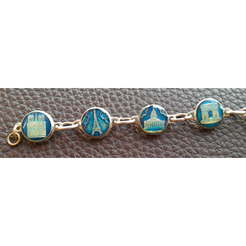 Vintage Bracelet Celebrating Paris France