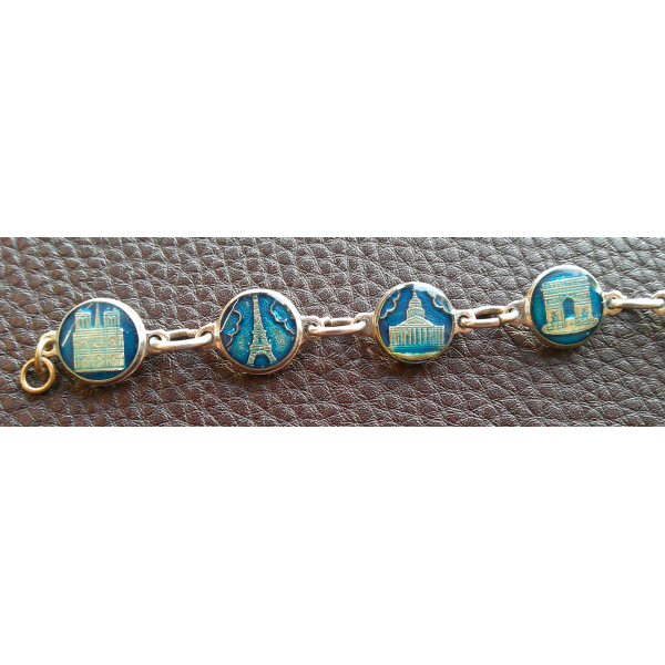 Vintage Bracelet Celebrating Paris France