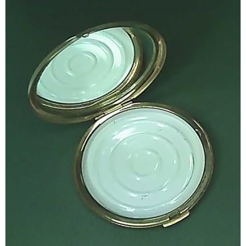 Vintage Purple Butterfly Compact